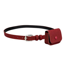 Mini sac de ceinture de Style coréen pour femmes, sac de-Rouge