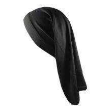 Bandana respirant Dreadlock pour Sports de plein air, Durag-Noir