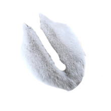 Premium nepbont sjaalvriendelijk winteraccessoire-wasbeer kleur