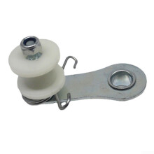 Motorcycle Chain Tensioner and ATV Chain Guide for 110CC 125CC 140CC, Automatic Adjustment, White