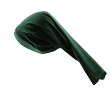 Chapeau de crâne respirant avec tresse, Durag évacuant-Vert