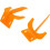 Replacement Parts Electric Orange Press Suitable for XC2000E 2000E2 2000E3 2000E4 2000E1 Extractor Remover Peeler 2
