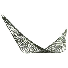 Single Person Mesh Rope Hammock Breathable Nylon Net Sleeping Hammock With Hanging Ropes For Outdoor Camping Travel