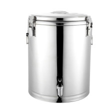 Stainless Steel Milk Bucket, Insulated Barrel with Tap, 33*36cm