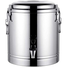 10L Hot Water Dispenser Insulated for Tea, Tea Ice Bucket Infusion Warmer Dispenser, Stainless Steel Urn