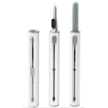 Cleaning Kit for AirPods Pro 1 2 3 Earbuds, Gentle and Safe for Your Electronic Devices with Soft Microfiber Brush Flocking Sponge and Metal Pen Tip,