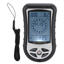 8-in-1 Outdoor Altimeter, Portable Outdoor Tool for Hiking Climbing Gear, Comprehensive Outdoor Information, Long-lasting Power Supply, User-friendly
