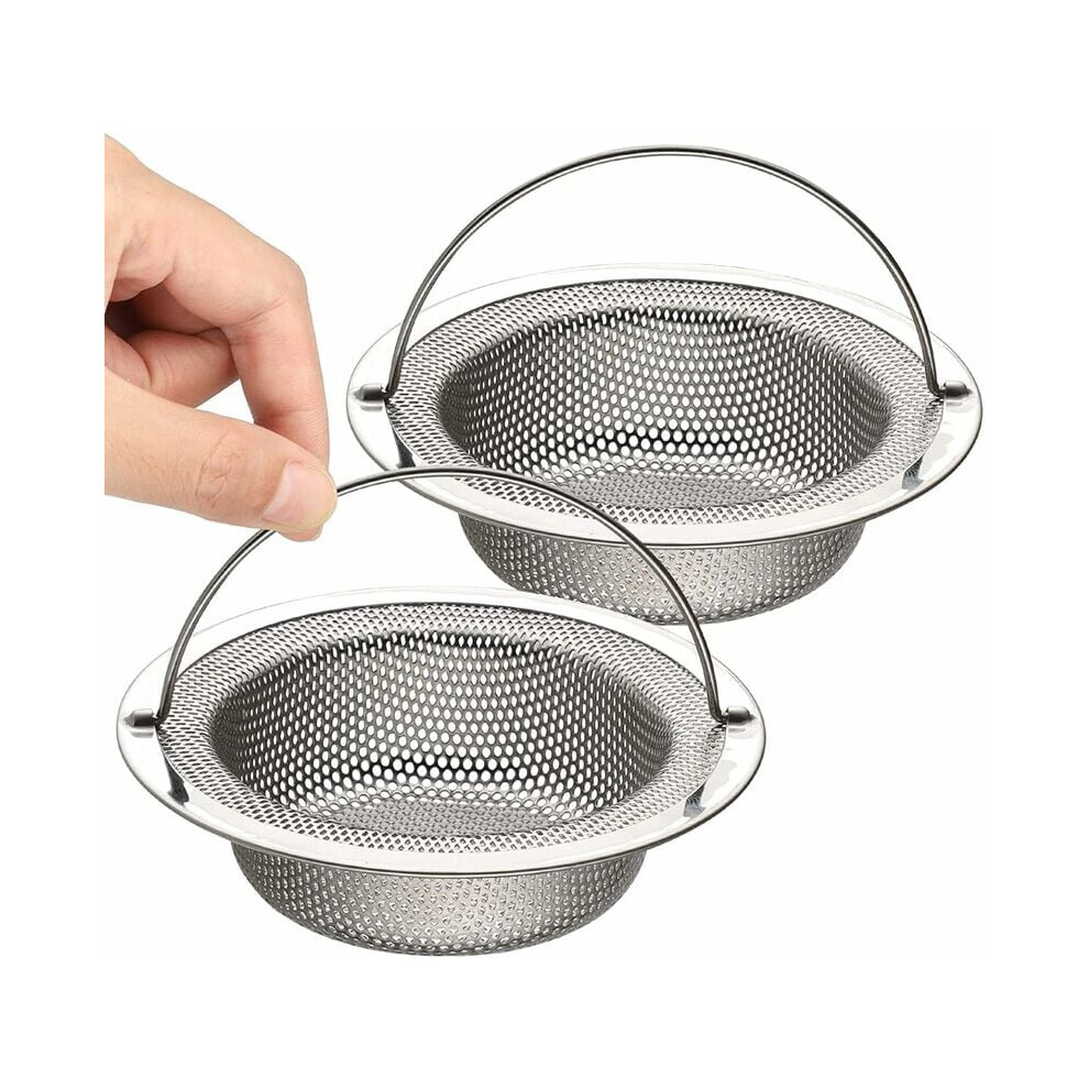 Kitchen Sink Strainer That Enhances Your Cooking Experience, Drain Stopper With An Anti-Clogging Feature, Safety Edge Design Ensures Hand Safety, Stai 9148971549997