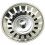 Kitchen Sink Drain Strainer, Easy Press Basket with Brass Lock Nut for Secure Installation 2