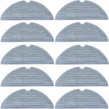 Lingettes de nettoyage en microfibre de haute qualité, absorbant l'eau, pour aspirateurs Robolock séries S7/S7+/T7/T7Plus. Tapis de nettoyage