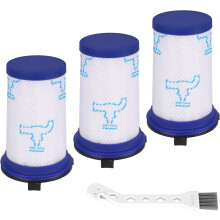 Filtros fáciles de reemplazar, accesorios para aspiradoras con materiales de primera calidad, diseño exquisito y delicado para una alta eficiencia