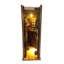 Wooden 3D Puzzle Bookends, Exquisite Home Decor For Teens And Adults, Quality Time Crafting Your Unique Bookshelf Inserts