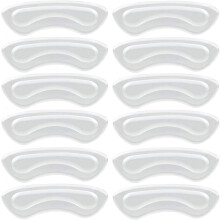 Calcanhares de silicone transparente, palmilhas para alívio da dor nos pés, adesivo forte para estabilidade, almofadas de calcanhar invisíveis,