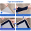 Αποτρέψτε το τσαλάκωμα και την ολίσθηση, λαβίδες άμεσης σταθερότητας χαλιών για 4