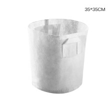 Breathe Life Into Your Garden With Breathable Non-Woven Material Grow Bags, Eco-Friendly Biodegradable Pots Support Healthy Growth And Easy Transplant