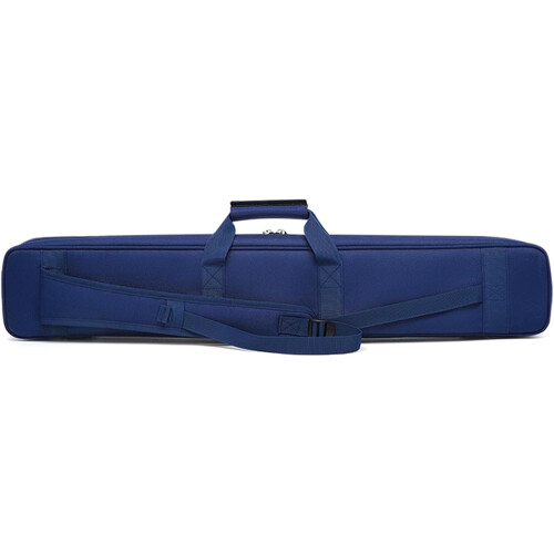 Pool Cue Carrying Case Large Capacity Multiple Pocket Blue Billiard Cue Case 2