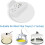 Fleas Trap Refill Discs Replacement Glue Boards 12 Pack 7.1 Inch Fits Most Models Bed Bug Traps 2