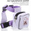 West Leash Cat retractable pet harness cable tree polyester purple violet 4