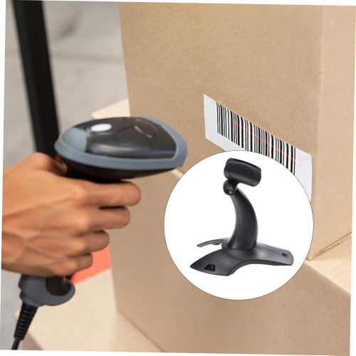Barcode Scanner Holder for Desk, Adjustable Stand for Handheld Reader for Supermarkets and Retail, Durable and Lightweight, Versatile 2