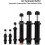 Hydraulic damper cylinder with stable performance, a key component in automation systems (AC2540) 3