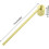 Kerzendochtschneider – Stainless Steel Flame Snuffer with Long Handle 4