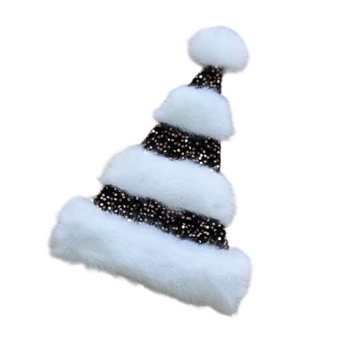 Recyclable Winterfest Hat Permanent Flexible-Dark brown