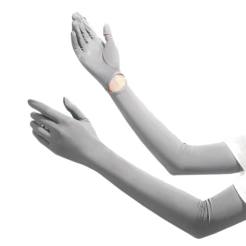 Cooling Sun With Slip Grip Lightweight Breathable-Light gray