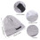 Chapeau unisexe ventilé, ajustement modifiable, tissu doux-Noir 3