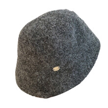 Traditional Traditional Ventilated Cotton Bucket Hat-Gray M