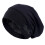 Chapeau unisexe ventilé, ajustement modifiable, tissu doux-Noir 1