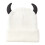 Comfortable Weave Ear Swing Hat Ventilated Substance-White 1