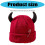 Troubled Safety Pin Plan Weave Hat Cold Unisex Earflap Hat-Red 3