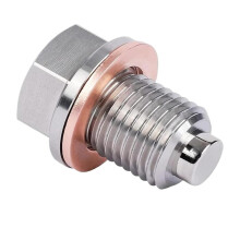 Magnetic Oil Drain Plugs M12 Neodymium Magnet Bolt For Automotive Replacement Oil Drain Sump Plug HeavyDuty Engine
