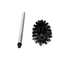 Toilet Brush Replacement Heads, Durable Plastic Cleaning Brush Heads for Efficient Toilet Care, Firm and Dense Bristles with Removable Design, Long Me