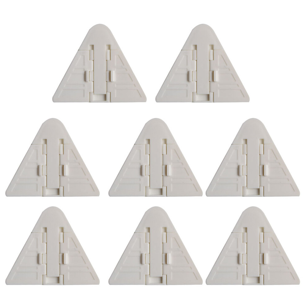 Sliding Door Window Proofing Kits, Strong Adhesive ABS Plastic Locks for Baby Safety, Aircraft Wing Design Safety Locks with Self-Relief Switch,