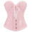 Seamless Postures Corrector Underbust Corset-light pink M 1