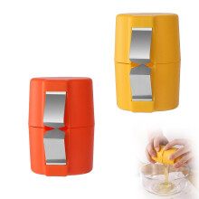 Egg Opener Tool 2 Pack Raw Egg Shell Cracker 304 Stainless Steel Easy To Use And Clean No Mess Kitchen And Baking