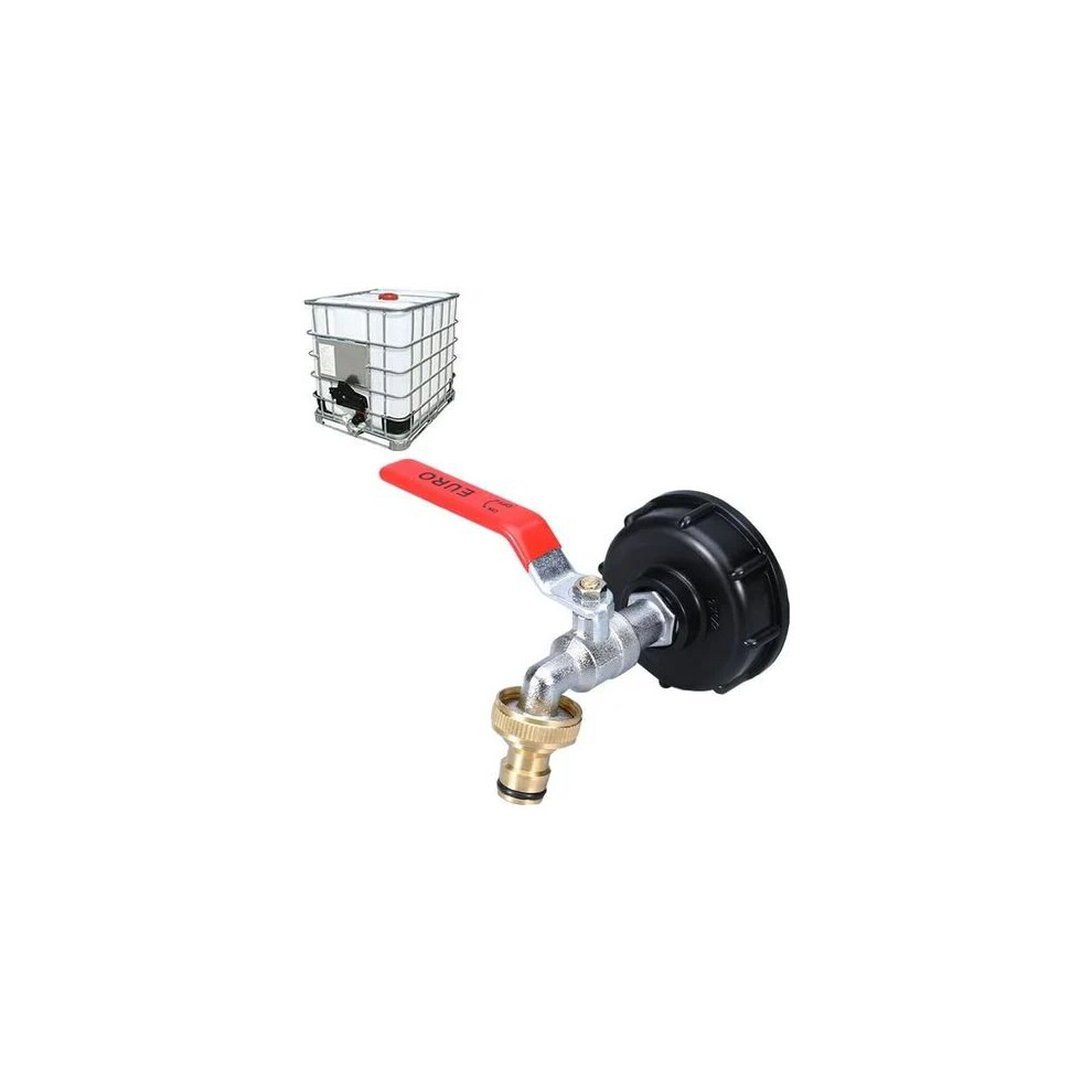 Non-Toxic Eco-Friendly Ibc Tank Adapter For Chemical Storage Compatibility, Fine Flow Control Ensures Precise Liquid Management, Replacement Ton Barre 9148971065077