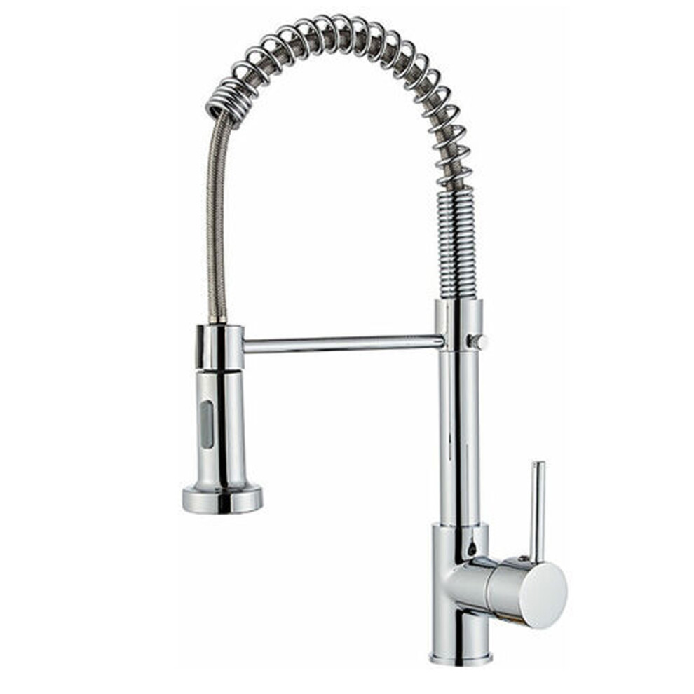 Pull Down Kitchen Faucet, Brushed Nickel For Timeless Beauty, Food-Grade Sus 304 Stainless Steel For Health-Conscious Families, Easy Install For Do-It 9148971065183