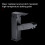 Matte Black Bathroom Sink Faucet, Ergonomic Design Ensuring Ease of Use, Durable After Repeated Testing, Three Water Flow Modes for Flexibility, Pull 4
