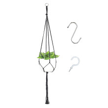 Gifts For Plant Lovers, Exquisite Pure Handmade Hanging Plant Basket, For Indoor Outdoor Boho Home Decor