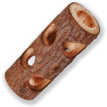 Folach Stoic Crann, Tollán Luch Hamstair Adhmaid Nádúrtha a Sholáthraíonn Bréagán Coganta Adhmaid Sholadach agus Siamsaíocht Stórála do
