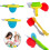 Strumenti per la plastilina fantasiosa per bambini piccoli, include 20 pezzi multicolore, la plastica atossica garantisce la sicurezza, ottimo per 4