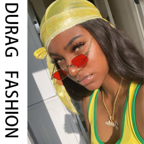 Σατέν Durag με εξαιρετικά μακριές ουρές, ύφασμα Moisture Tech για υγεία των μαλλιών, άνετο 2