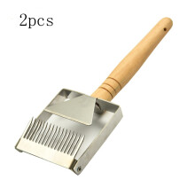 Beekeeper's Best Friend, Iron Stainless Steel Honeycomb Scraper, Ergonomic Design Uncapping Scraper for Stable Beekeeping Equipment