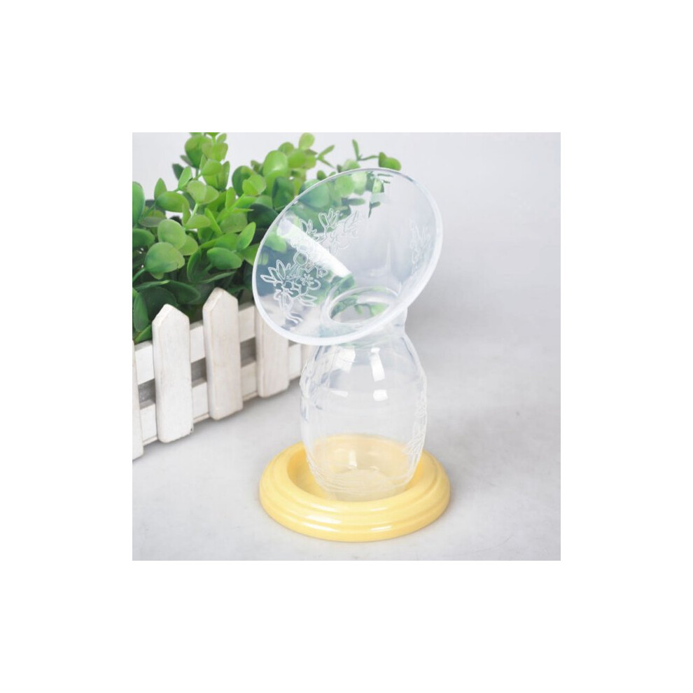 Silicone Manual Breast Pump, Comfortable And Efficient Gentle Suction, Leak-Proof, Easy To Clean Spill-Proof Design, Food-Grade Silicone (Pink) Pink