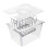 Sous Vide Cooking Tool 11L Container with Stainless Steel Frame Removable Dividers Separator Ref: 3824 1