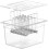 Sous Vide Cooking Tool 11L Container with Stainless Steel Frame Removable Dividers Separator Ref: 3824 3