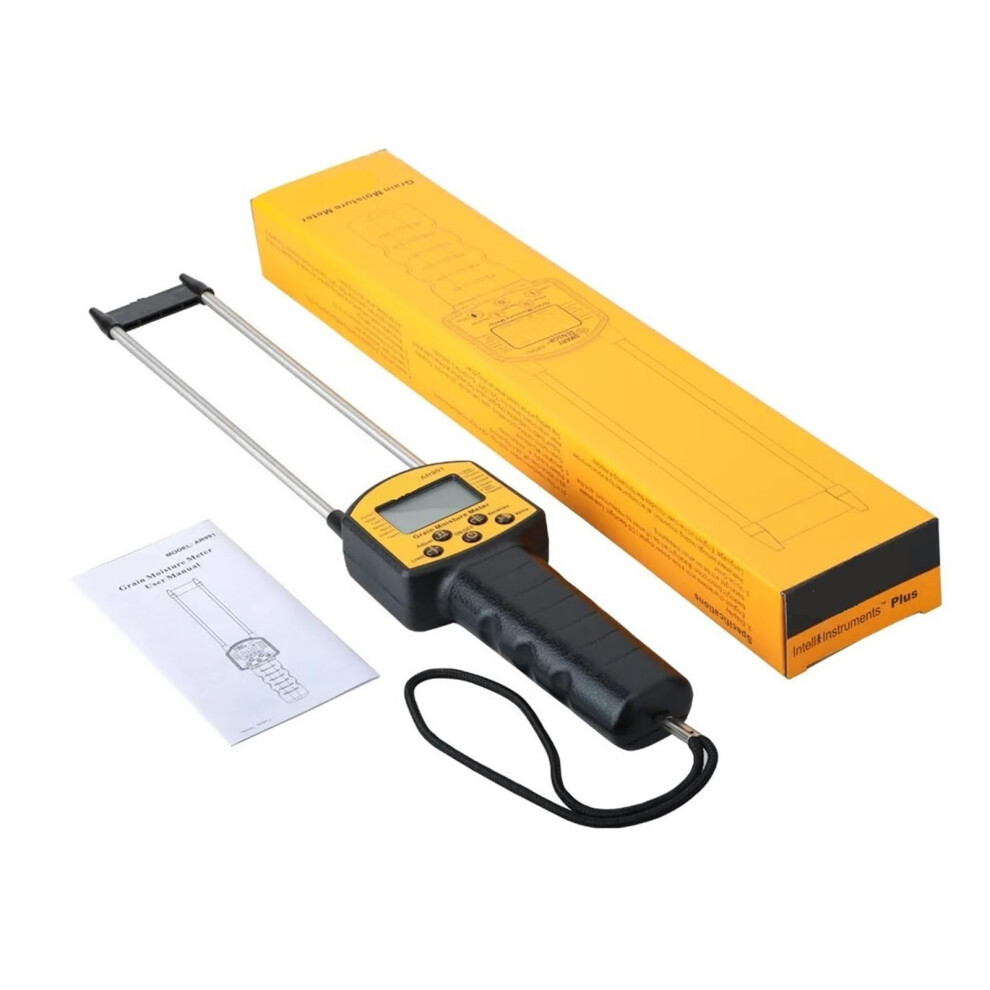 Grain Moisture Meter Hygrometer Digital For Corn Wheat Rice Beans Wheat Flour Fodder Rapeseed Seed Portable 9189345069840