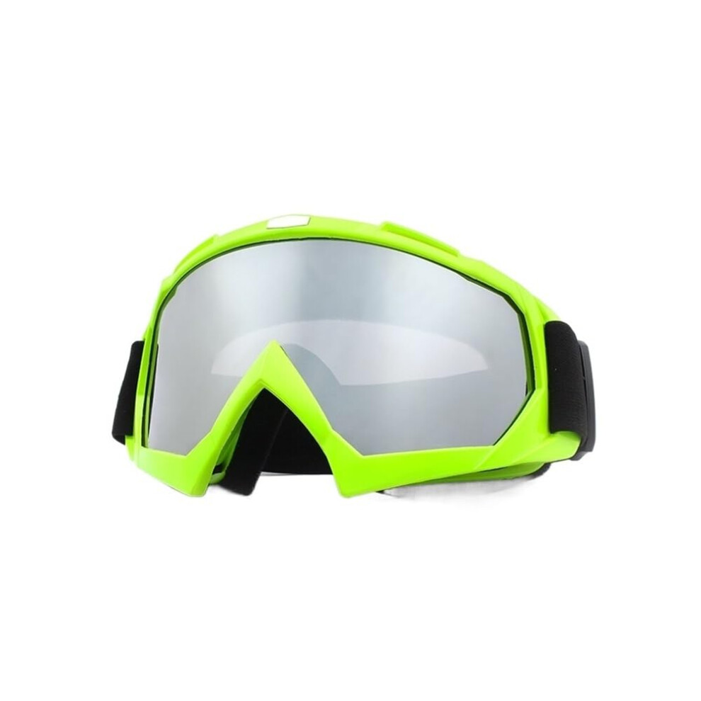Motorcycle Goggles With Wide Field Vision, Transparency Lens, Adjustable Strap For Ski And Dirt Bike 9426802339475